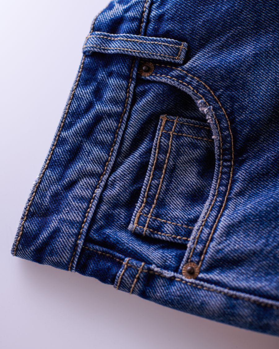 Calça Jeans Reta